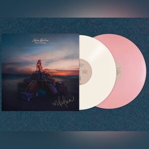 Signed Vinyl Kelsea Ballerini Patterns Album (Saturn & Moon) w/ Concert Confetti